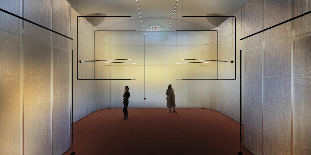 dezeenguide's tweet image. #ad Italian lighting manufacturer @iGuzzini presents the Living Vibes installation, curated by Stefano Boeri Interiors with lighting scenography by Artec Studio.

#iguzzini #livingvibes #milandesignweek2023