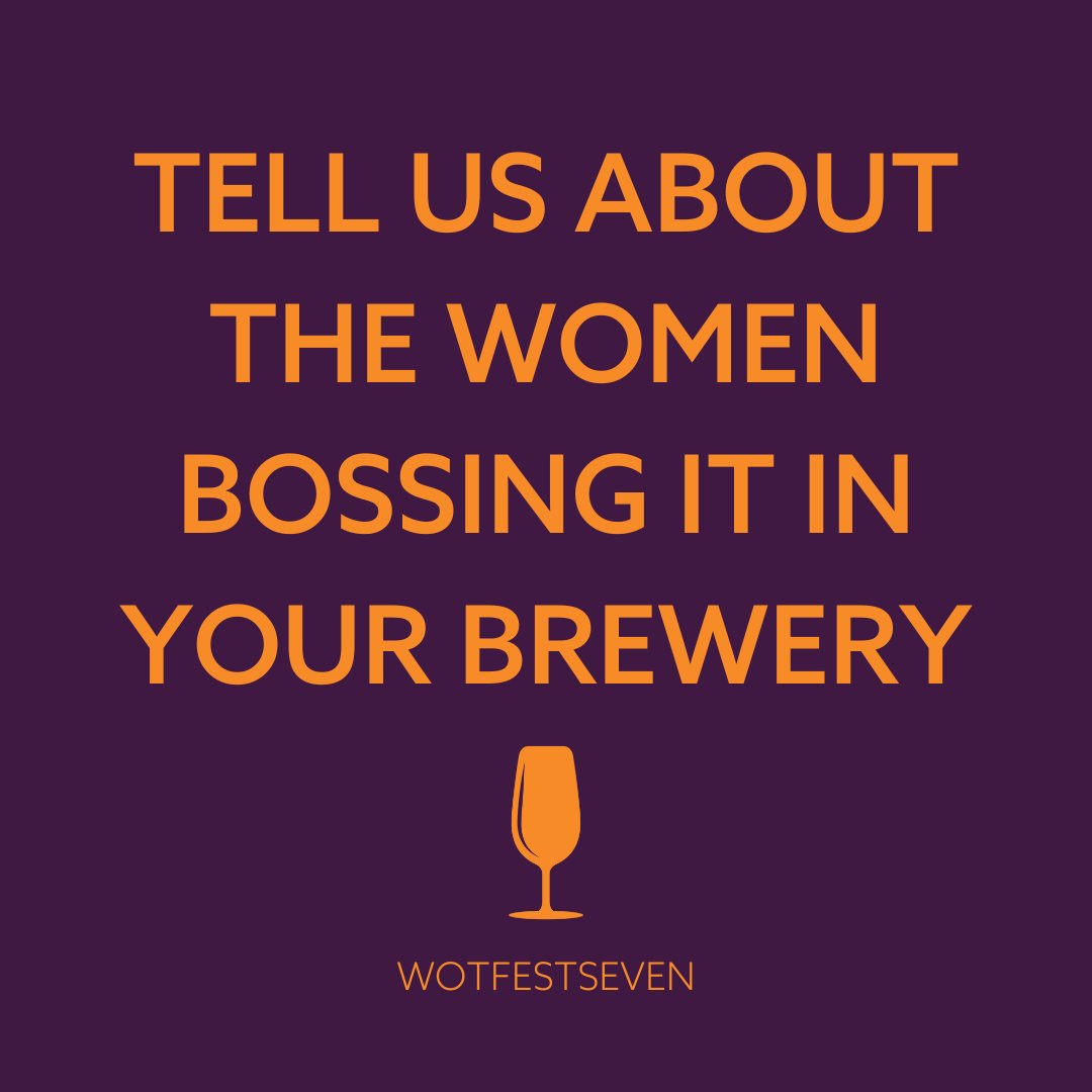 UK BREWERIES! Do you have👇

✨ women brewers?
✨ women in main business decision-making roles?
AND/OR
✨ a significant proportion of women in your team?

Tell us more! We're creating a 2023 WOT Brewery Showcase 🌟

THE 🔥hot🔥 beer list to be on this year? 😍

⛓️ Link in bio ⛓️