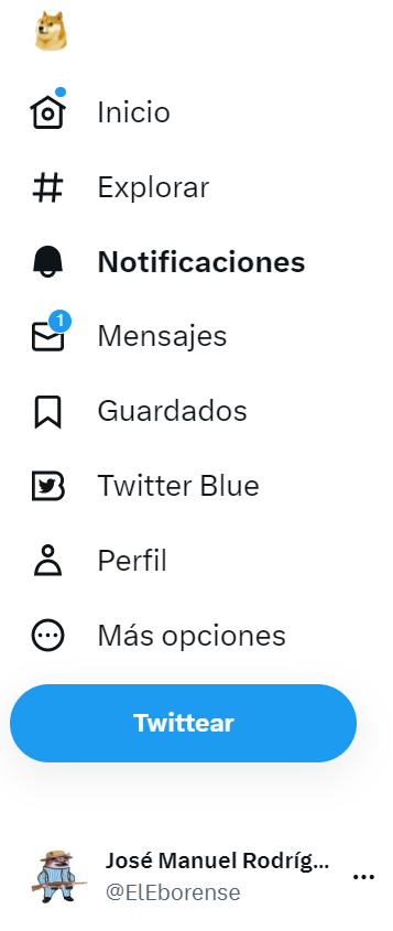 ElEborense's tweet image. @elonmusk es un cachondo. Pues no va y pone un #Fella (#Feya en español gracias a @geoestratego) en lugar del logo de Twitter... 🤣🤣🤣