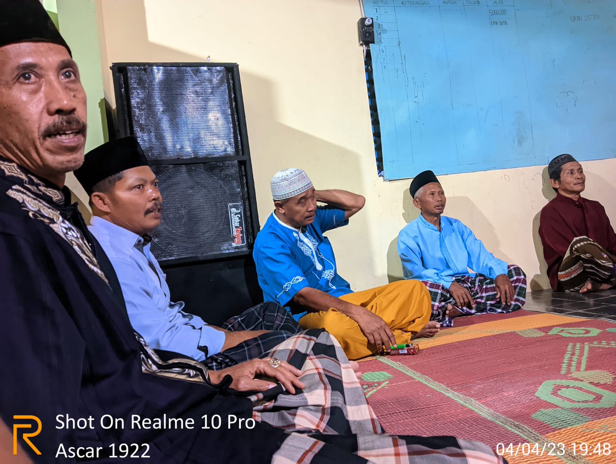 DesaGedawung's tweet photo. Kegiatan Tarhim Safari Ramadhan Tahun 2023 di Masjid Nurul Huda Dsn. Manglu RT 01 RW 04 dipimpin oleh beliau Bp. Untung Nugroho Kepala Desa Gedawung bersama Perangkat Desa dan BPD Desa Gedawung https://t.co/IfovjKA982