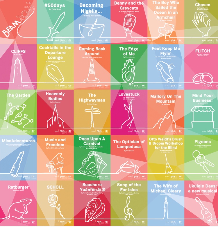 So psyched to be presenting <a href="/PigeonsMusical/">Pigeons - A New Musical</a> with <a href="/celiarosecf/">Celia Cruwys-Finnigan</a> at #BEAM2023 <a href="/OxfordPlayhouse/">Oxford Playhouse</a>  - look at this programme of amazing, innovative new musical theatre!