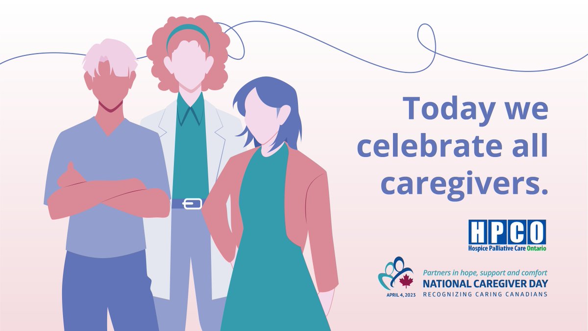 Today is National Caregiver Day, and we recognize the importance of the “invisible” unpaid work carried out by caregivers. We acknowledge caregivers' vital role and experiences in providing care and support for their loved ones with a life-limiting illness.

#NationalCaregiverDay