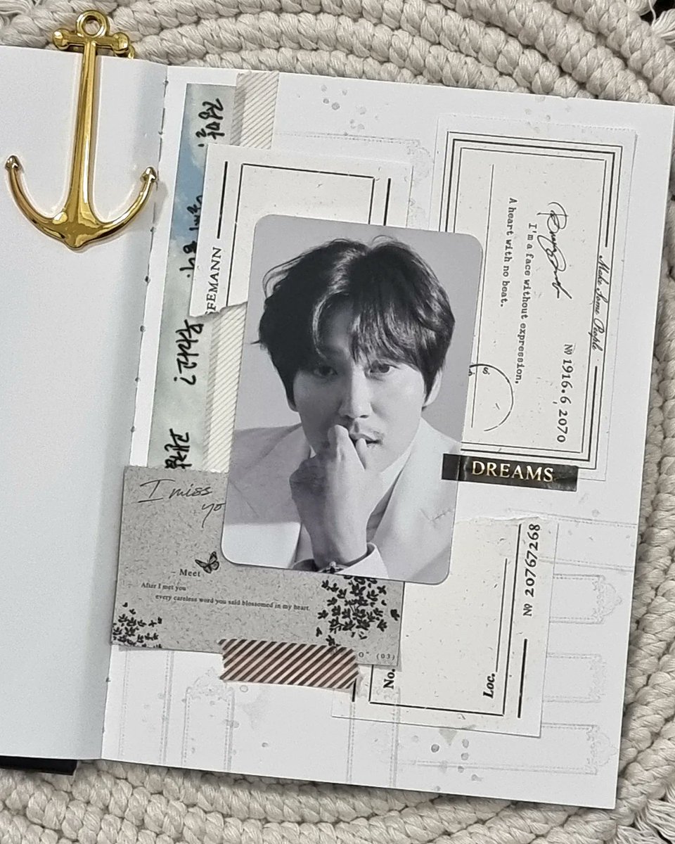 dwitacrafter's tweet photo. From Kim Nam-Gil's Essence to Journaling Notebook. Wow.. finally, this journaling book of Kim Nam-Gil happens! Yay! Love.. 🫰💕 @gilstory_ent 
PS: it's better to put his pictures in the Journaling notebook rather than just keep them in the box or hang them on the dusty wall. https://t.co/KVERw9wrak
