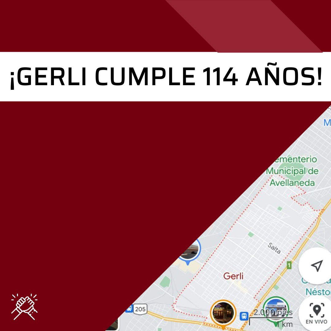 MejorLanus's tweet photo. ¡Gerli cumple 114 años! 🎂

👉 Se fundo el el 30 de marzo de 1909, el 6 de agosto, la parte de Gerli ubicada en el partido de Lanús📍es declarada ciudad 📜. https://t.co/WfXGb4mWFZ