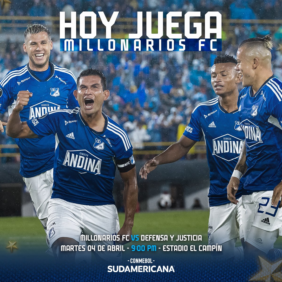 Millonarios FC tweet media