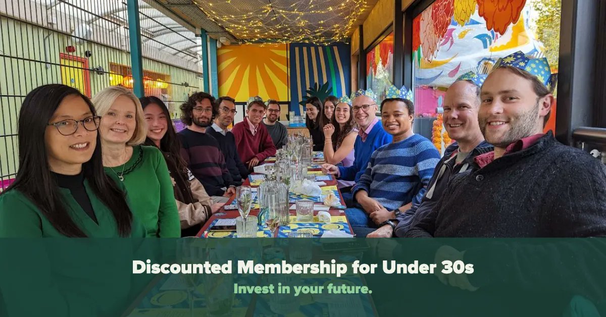 We are keen to open our network to younger generations of people who will be impacted by #ClimateChange. We are delighted to offer under 30s a 70% discount on membership fees. Get in touch olivia@greenangelsyndicate.com to discuss options. Apply today: bit.ly/4352KRj