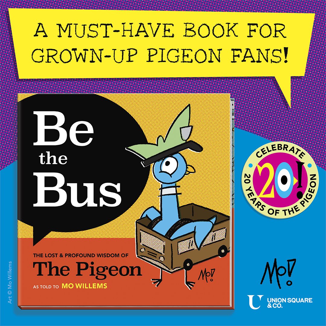 Today is the day! Grown-up fans of The Pigeon can now get their hands on important tips, thoughts, opinions, quotes, complaints, and basic philosophical misunderstandings in this profound collection of Pigeon-isms. - The Workshop