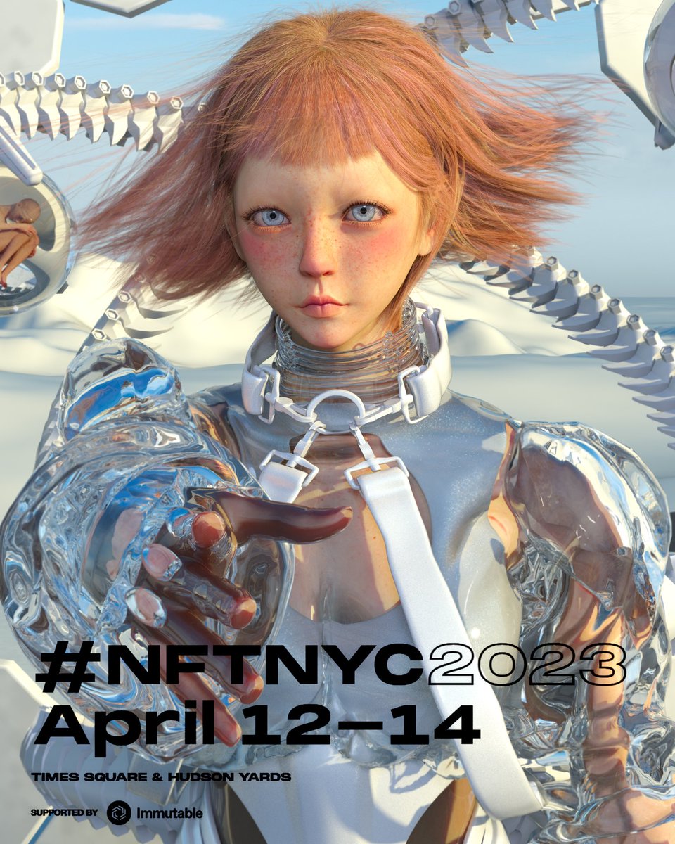oguzdogruart's tweet photo. GM 🗽✨
Excited to see my work included in the #NFTNYC2023 Community Artist Showcase next week at https://t.co/5AXU8maEQh! https://t.co/0K4e5sJnNO