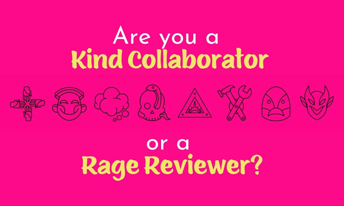 BCDCIdeas's tweet photo. Are you a Kind Collaborator or a Rage Reviewer? Take this quiz to see what your feedback says about you! https://t.co/HZeaR8Pvps 

#kindboss #kindness #Feedback #EmotionalIntelligence https://t.co/ci4KWK8j3b