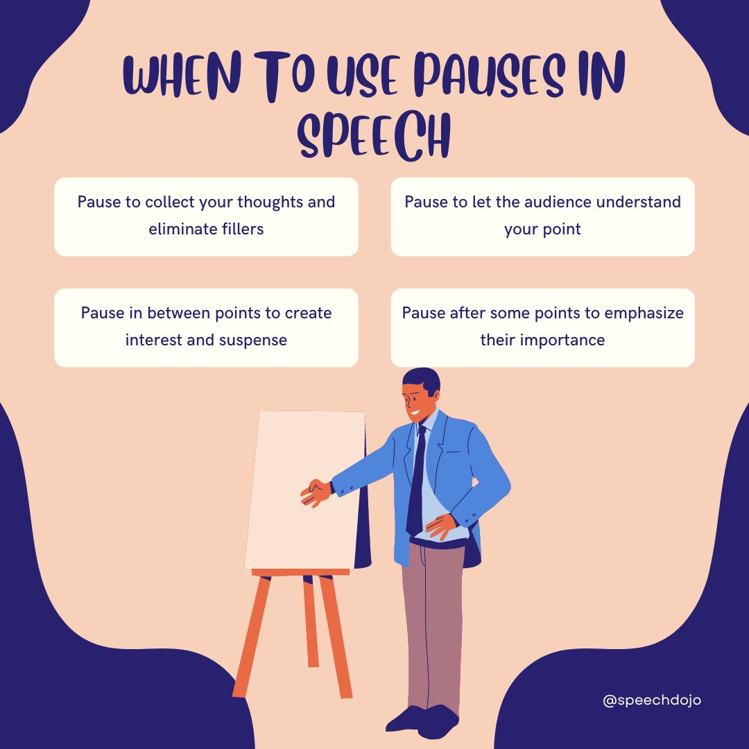 SpeechDojo's tweet photo. Pausing when you speak can initially seem awkward and unnecessary. However, breaks in your speech can be just the thing to recover audience attention and emphasise strong points.

-

-

-

#pause #speech #publicspeaking #job #tips #advice #presentation #speechdojo https://t.co/15OZs9X05h