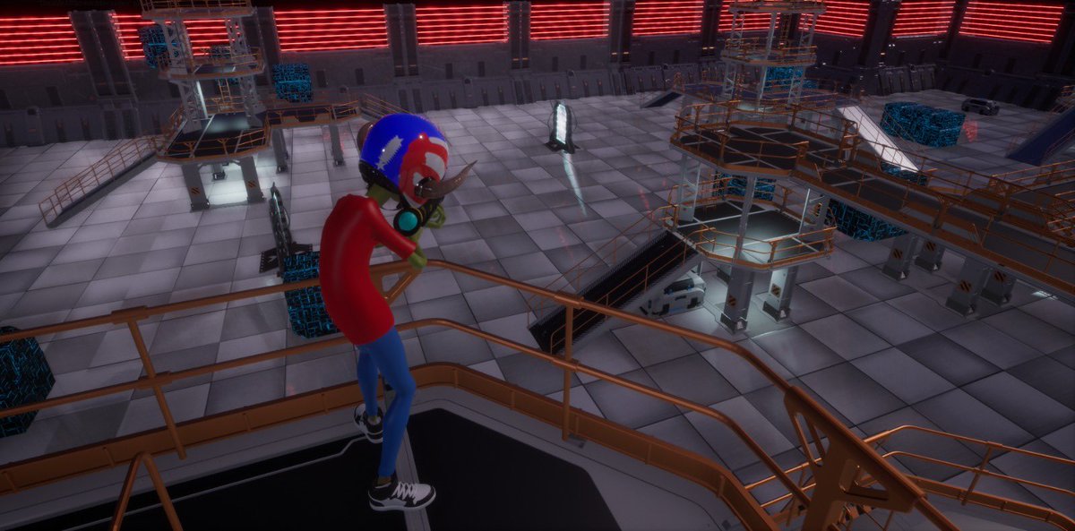 #Freakzz fam, Our guy monitors the development of the game from up here... 

Meanwhile, Freaky pass holders are already enjoying the demo👀... 

What would you like to see implemented in the game? We are looking forward a lot of feedbacks!
#TheFreakzzShow