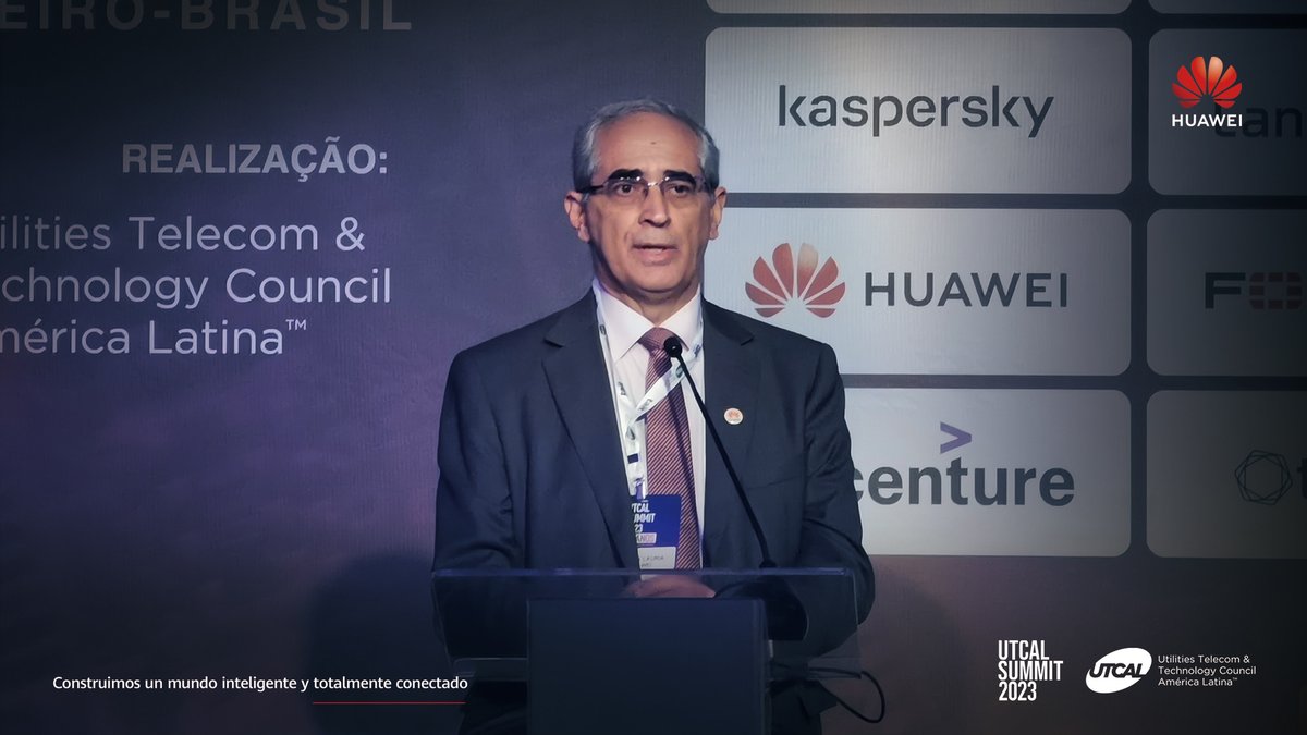 HuaweiEntLac's tweet photo. From March 28 to March 31, 2023, UTCAL.The Telecommunications and Technology Council was successfully held in Rio de Janeiro,Brazil. #Huawei shared the experience of the power transmission and distribution network for the future.#energyverse #digitaljourney #sustainability #UTCAL https://t.co/ZXN0Rs1QSb