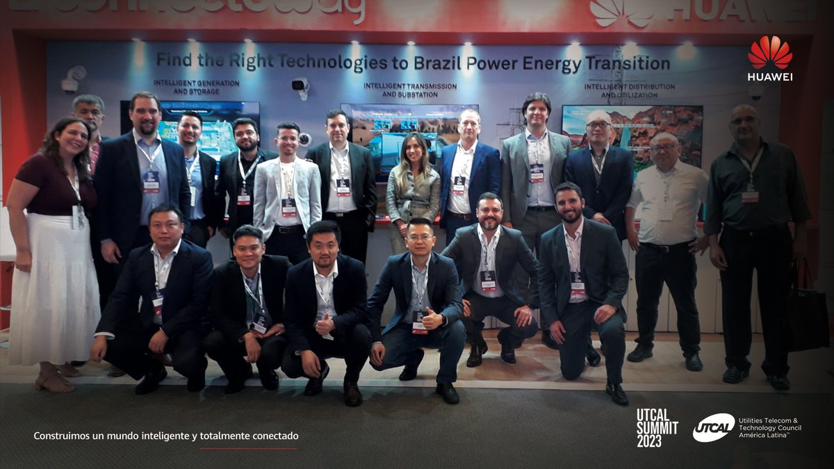 HuaweiEntLac's tweet photo. From March 28 to March 31, 2023, UTCAL.The Telecommunications and Technology Council was successfully held in Rio de Janeiro,Brazil. #Huawei shared the experience of the power transmission and distribution network for the future.#energyverse #digitaljourney #sustainability #UTCAL https://t.co/ZXN0Rs1QSb