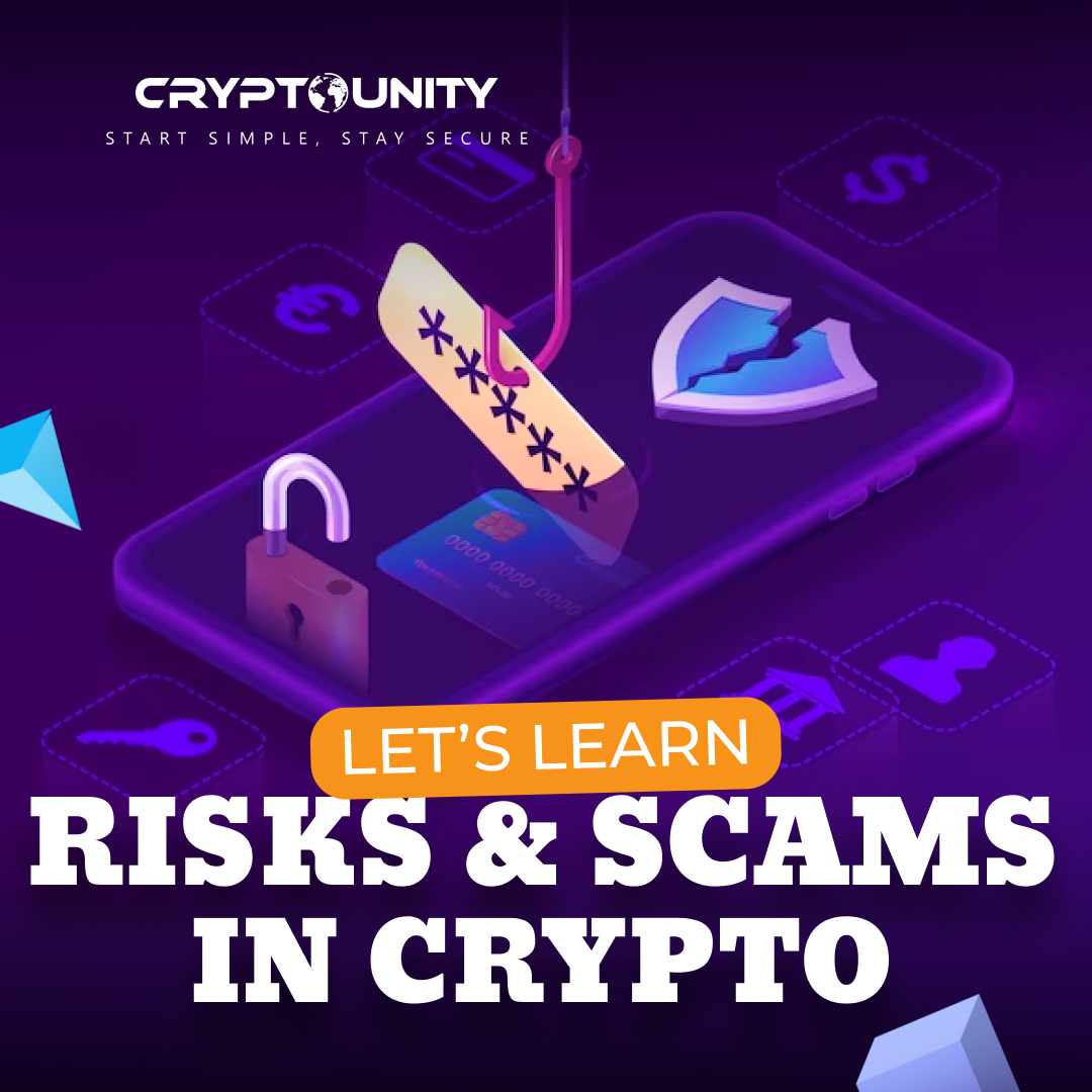 CU_Workshops's tweet photo. Are you aware of the risks that come with crypto? 😳

🔊 Join us on our chitchat this Saturday at 6pm CET, where we will be talking about just that! 👉 https://t.co/50CctbpCgj

1/8

#cryptocurrency #DYOR #risks #scams #2FA https://t.co/Y1CRPhc18d
