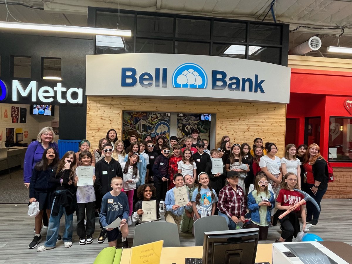 CCUSD 5th graders visited Junior Achievement's BizTown, a student-sized town featuring 40+ businesses and industries. After electing their mayor, students operate a simulated economy &amp; take on the challenge of running businesses; paying rent, advertising, customer service, etc!