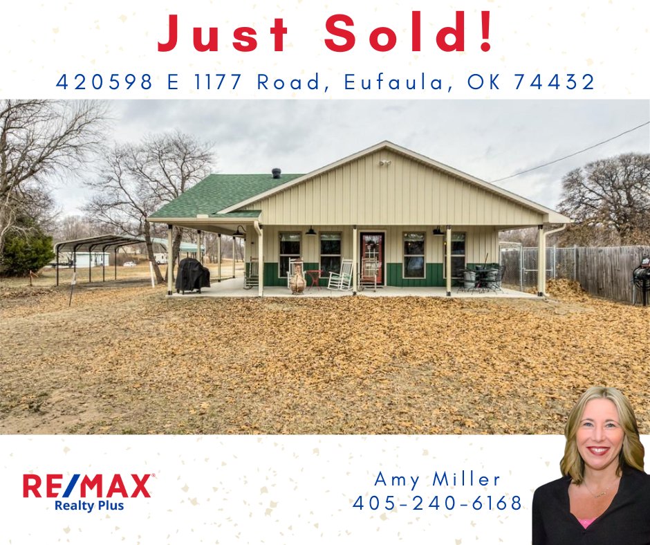 REMAXRealtyOK1's tweet photo. This home is SOLD! https://t.co/JBdNrYiKEv