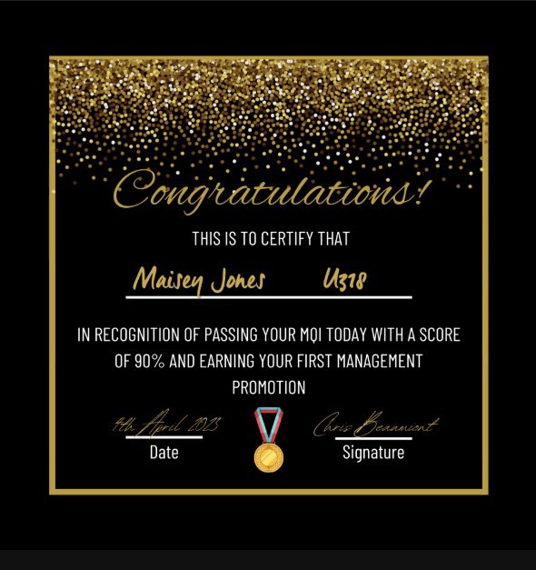 Maisey Jones (@maiseyj_erac) on Twitter photo 10 months into my internship and passed my MQI with 90% 🤩
Big thank you to <a href="/lwoodhouseerac/">LaurenWoodhouse</a> & <a href="/khumphryson/">Kieran Humphryson</a> for all their help! 10 months into my internship and passed my MQI with 90% 🤩
Big thank you to <a href="/lwoodhouseerac/">LaurenWoodhouse</a> & <a href="/khumphryson/">Kieran Humphryson</a> for all their help!