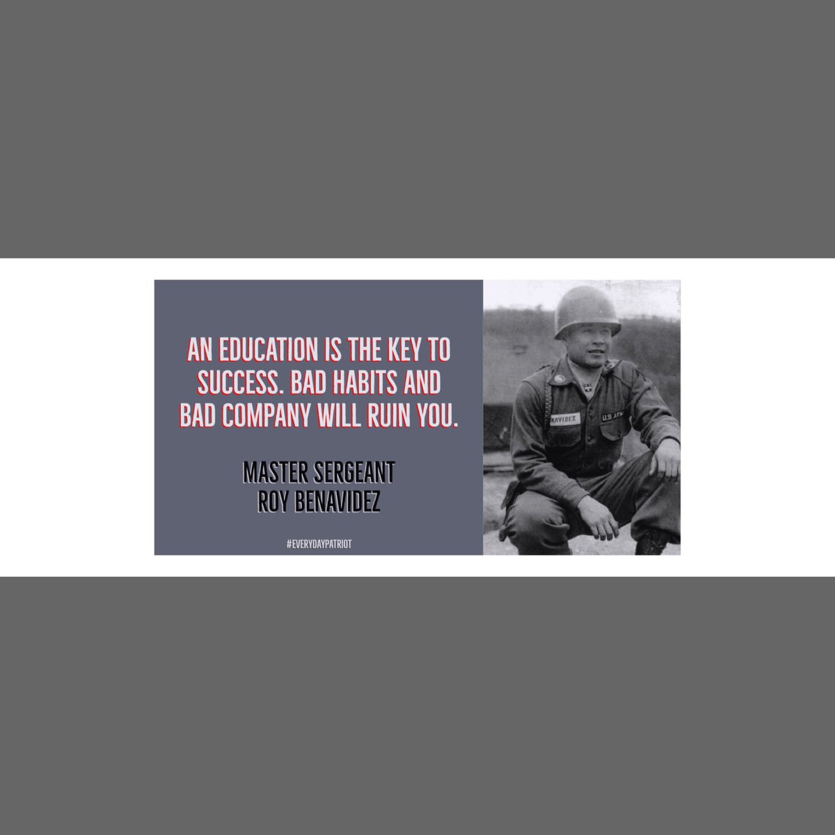NinjaFaceDesign's tweet photo. The greatest man who ever lived… the true man to inspire the world… You are still in my heart and I thank you, for your service! #royPbenavidez #medalofhonor https://t.co/Q0aFsyAeVp