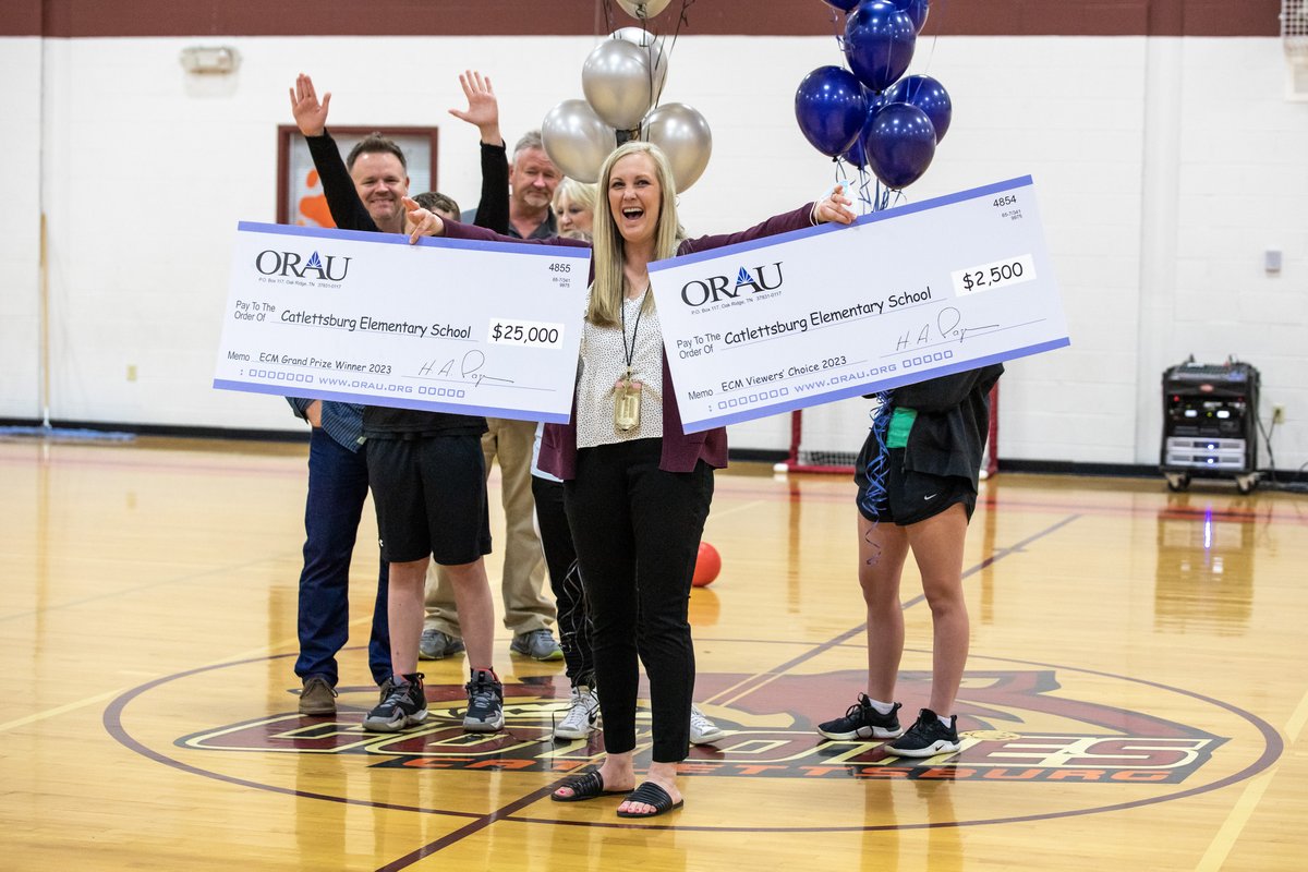 orau's tweet photo. #ExtremeClassroomMakeover may be over for now, but the fun has just begun for our two winners! Check out this story on the teachers that won, and see how they plan on using their winnings to engage with their students!
Read all about it: https://t.co/czsJp8xjXt
#FurtherTogether https://t.co/nD3sGTV7Xd