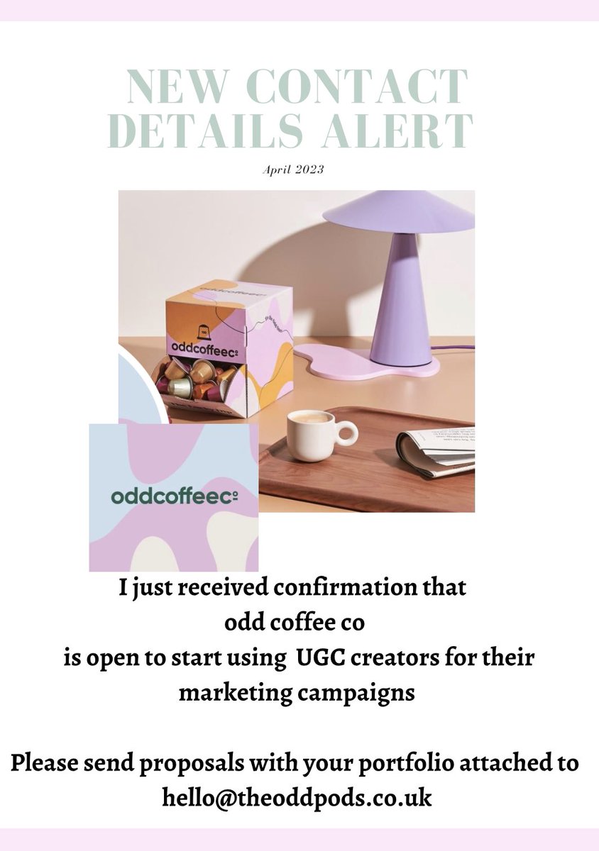 UGC Opportunities UK | Spring23Social tweet media