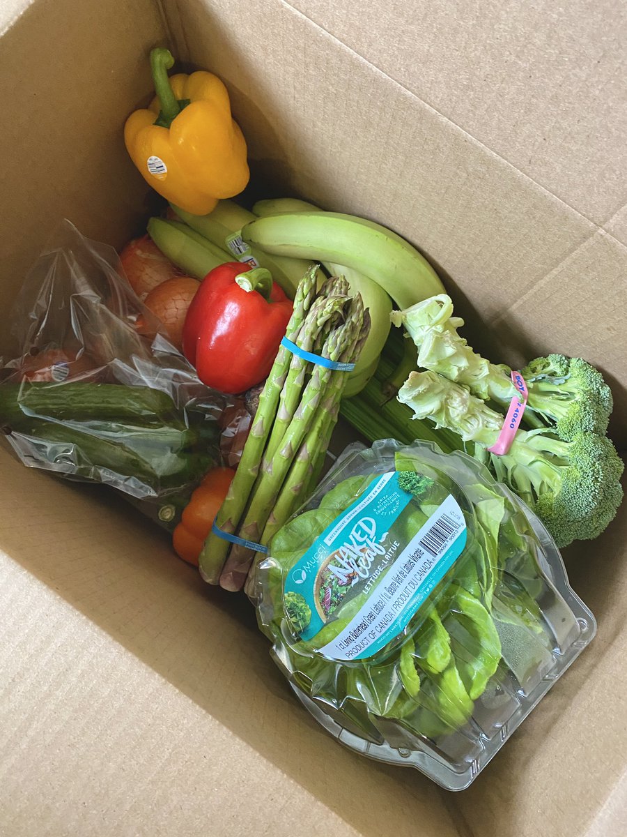 First <a href="/leeandmarias/">Lee & Maria's</a> produce box of the year! 🙌🏼 #eatlocal #ontario #produce #fresh #YQG