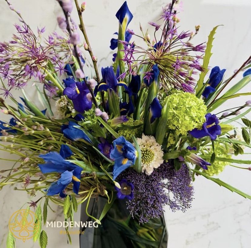 Our #irises combine extremely good with other eye-catchers in a bouquet. We believe the intensity of the colours give just that extra sparkle to this spring creation. 

#irisistible #irissen #flowersflowersflowers #flowersofinstagram #flower #florist #flowerdaily #weddingevent…