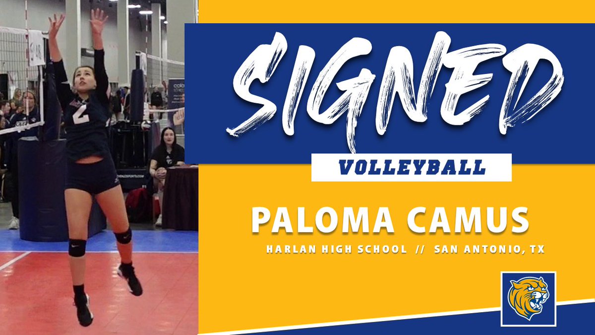 JWUAthleticsCLT's tweet photo. Volleyball Inks Texan Paloma Camus https://t.co/nLpMdlJgix https://t.co/DitGgExB3c