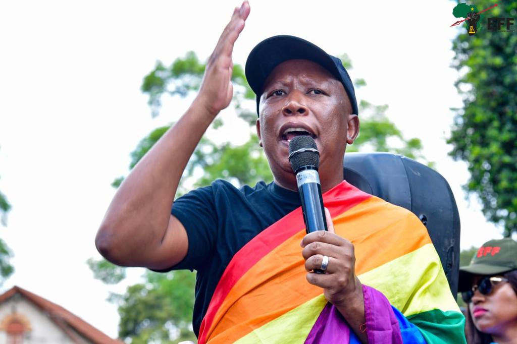 Eusebius's tweet photo. .@Julius_S_Malema thanks for showing leadership today and not being worried about homophobic backlash even among some of your supporters online. 

Shame on the ANC government for SILENCE.

Doing right isn't about calculating how many 'likes' you'll get.

#GayRightsAreHumanRights https://t.co/16KYUWjdFN
