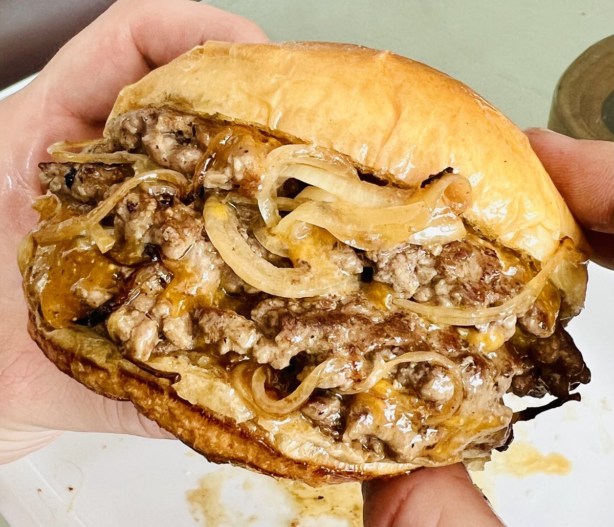 Doutor prep cio on twitter testemunhe o oklahoma onion smash burger