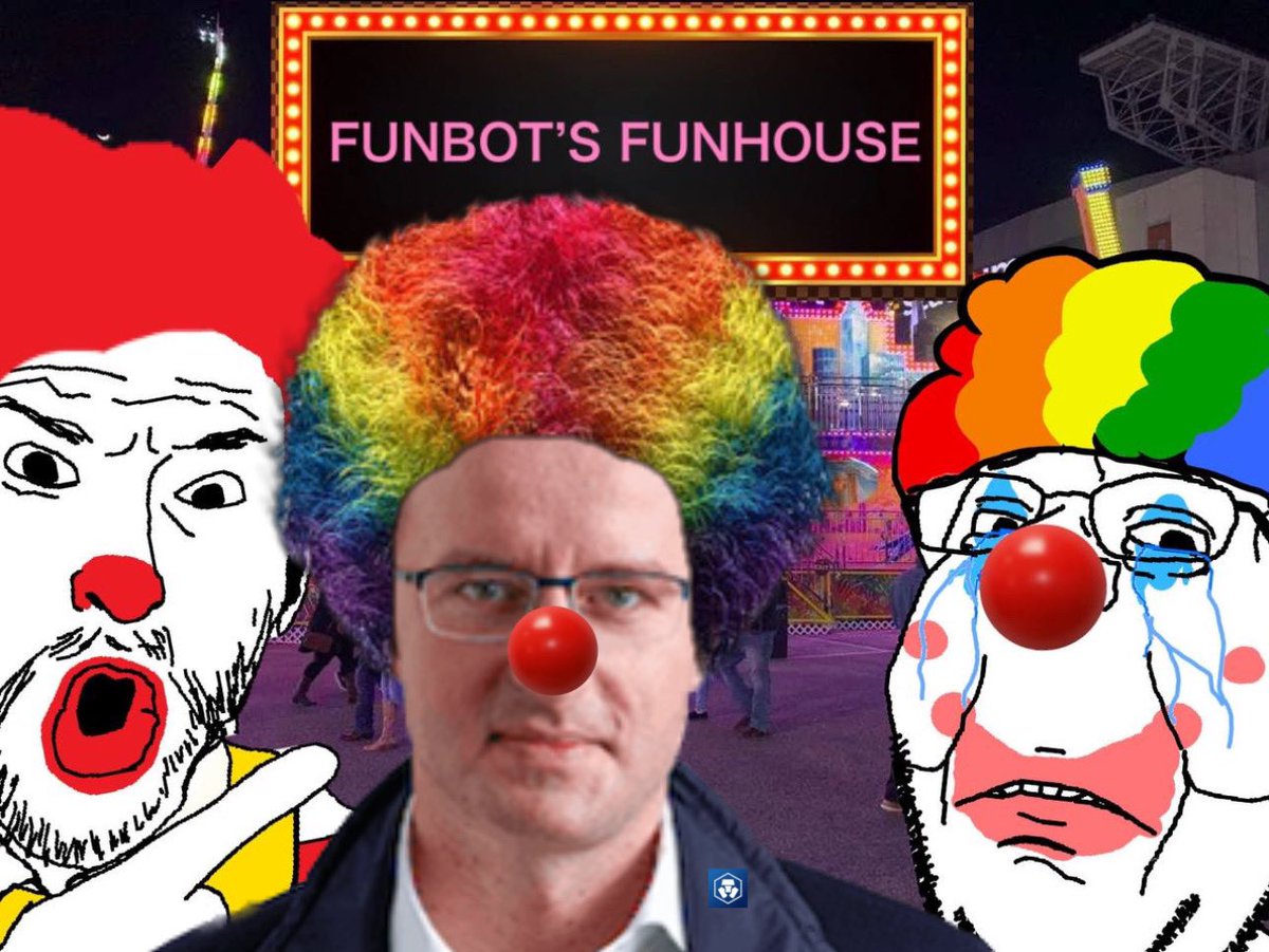 CatStormBlessed's tweet image. Sup Anon, 

People coming to the fun in disguise 🤫

You still early, hurry up! 

@FunbotsFunhouse 

#FunbotsFunhouse

#arbitrum #cronos #dontmissit
