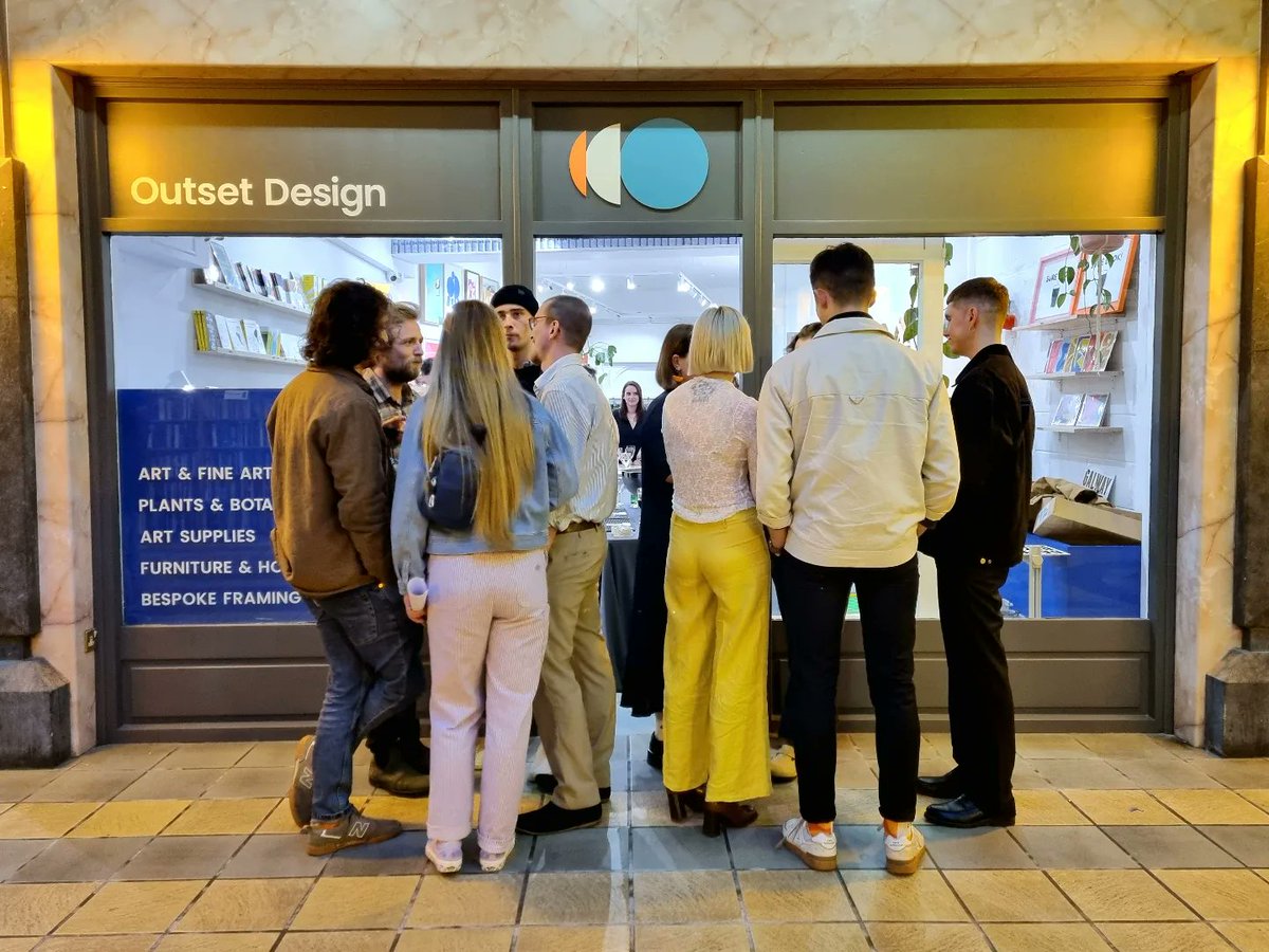 HardimansGalway's tweet photo. LAYERS โ Printmaking exhibition. Opening night, Outset Gallery, Galway. โจ Featuring: Yoko Akino, Blaise Drummond, Leah Hewson, Alastair Keady, EimearJean McCormack, Shane Oโ Driscoll, Helen O Sullivan. Curated by Luke Reidy #Galway #OutsetGallery https://t.co/MMxir2o1ay
