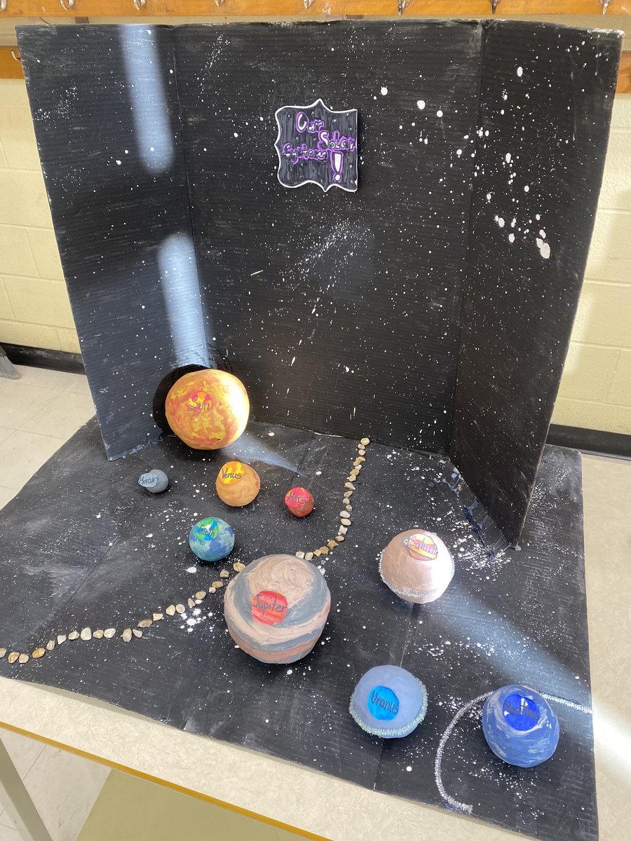 Ms_Marcoccia's tweet photo. Over the 🌙 excited at how amazing the grade 6’s Solar System diagrams turned out! @stjude_tcdsb @TCDSB https://t.co/7p69XZf3wM