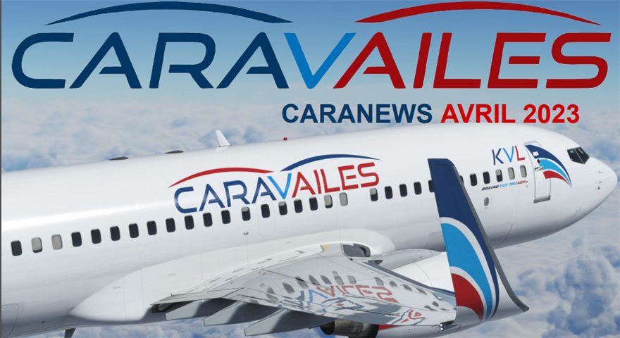 Hey, ami pilote, voici la CARANEWS du mois d'AVRIL 2023, le magazine de l'actualité de CARAVAILES. 
On revient sur les perfs en MARS de nos pilotes  et on regarde ensemble le programme du mois d' AVRIL:
caravailes.fr/avril-2023_1.p…