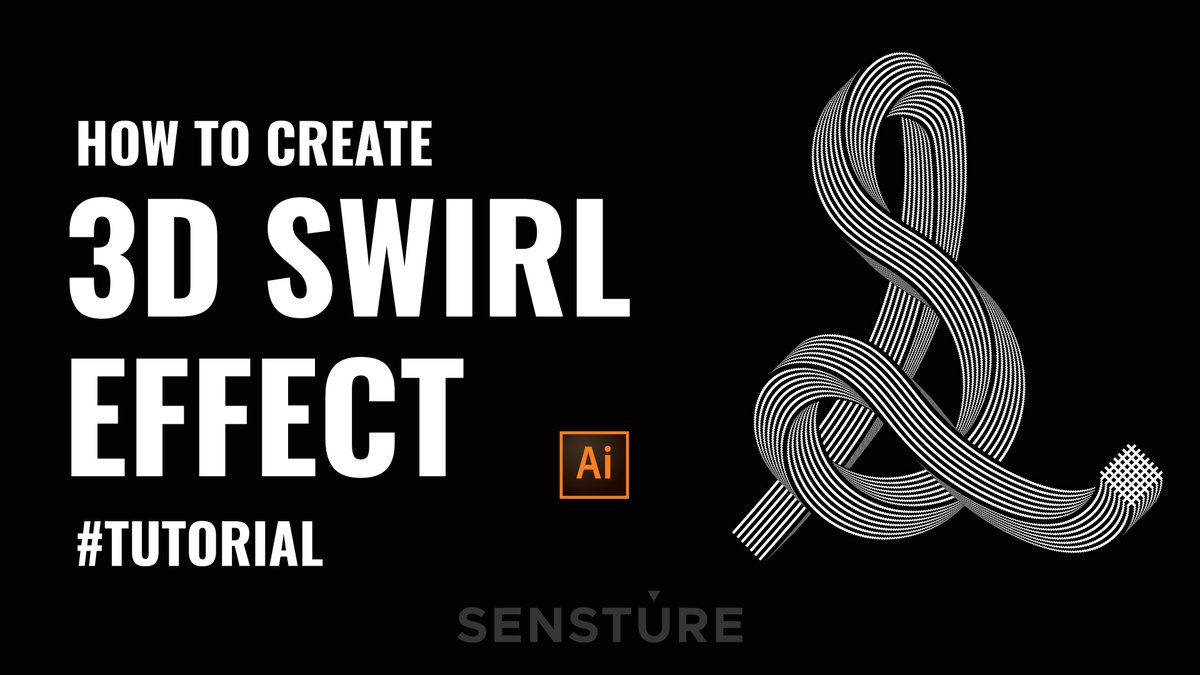Sensture1's tweet photo. How To Create 3D Swirl Effect In Adobe Illustrator
https://t.co/iGmJrccWBM
.
#graphicdesign #designinspiration #designprocess #learngraphicdesign #illustratortutorial #learnillustrator #3Dmodeling #3Dtutorial #learndesign #designeducation #designtraining #creativetechniques https://t.co/CAb9eTu6zZ