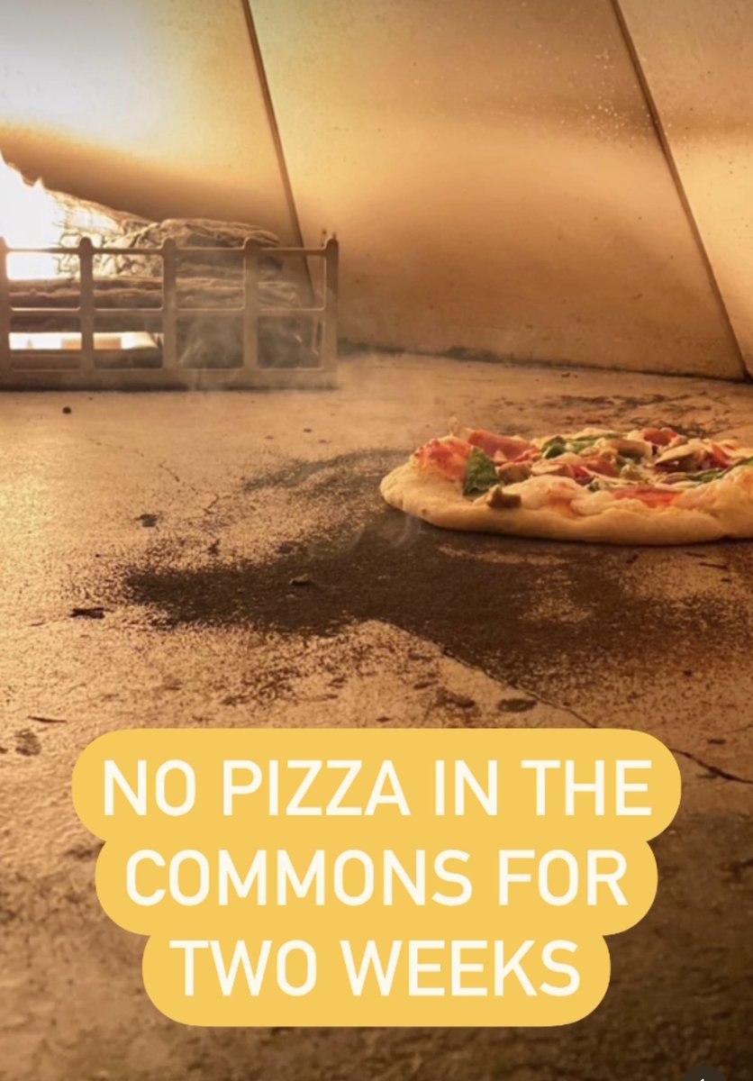 pludining's tweet image. So sorry Lutes, but due to staffing shortages there won’t be pizza in The Commons for two weeks. Rest assured it will be back!