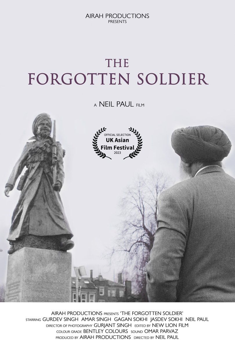 tfs_film's tweet image. So great to share this!

Thank you @ukasianfilmfest for selecting The Forgotten Soldier for your programme this year.

#theforgottensoldier @tfs_film #filmfreeway #film #festival #uk #london #birmingham #london @NeilPaul01