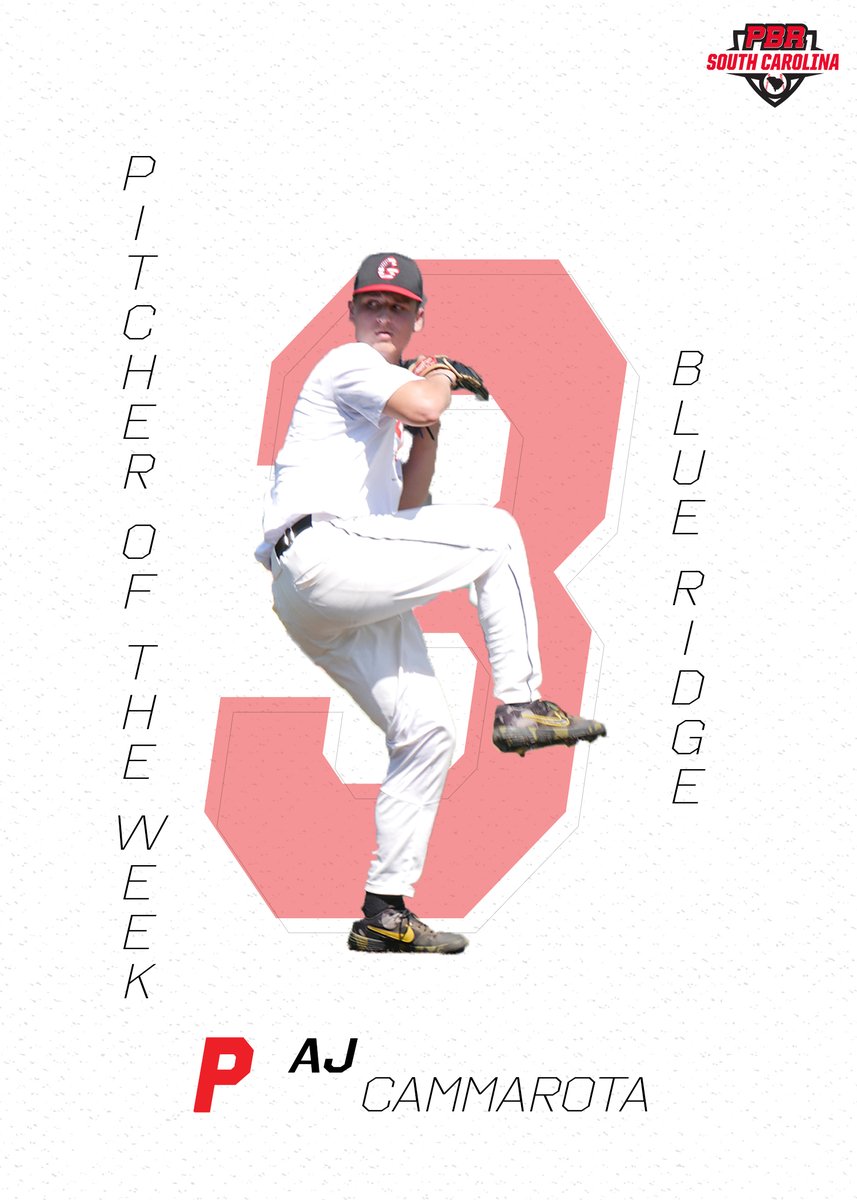 PrepBaseball_SC's tweet image. PBR South Carolina Weekly Honors
March 27 - April 1, 2023

Pitcher of the Week- AJ Cammorata @AJCammarota 
@BRTigerBaseball 

Player of the Week- Foster Apple @foster_apple 
@ChapinBaseball 

🔗:  loom.ly/CYwf3Wc

@blakelauriapho1