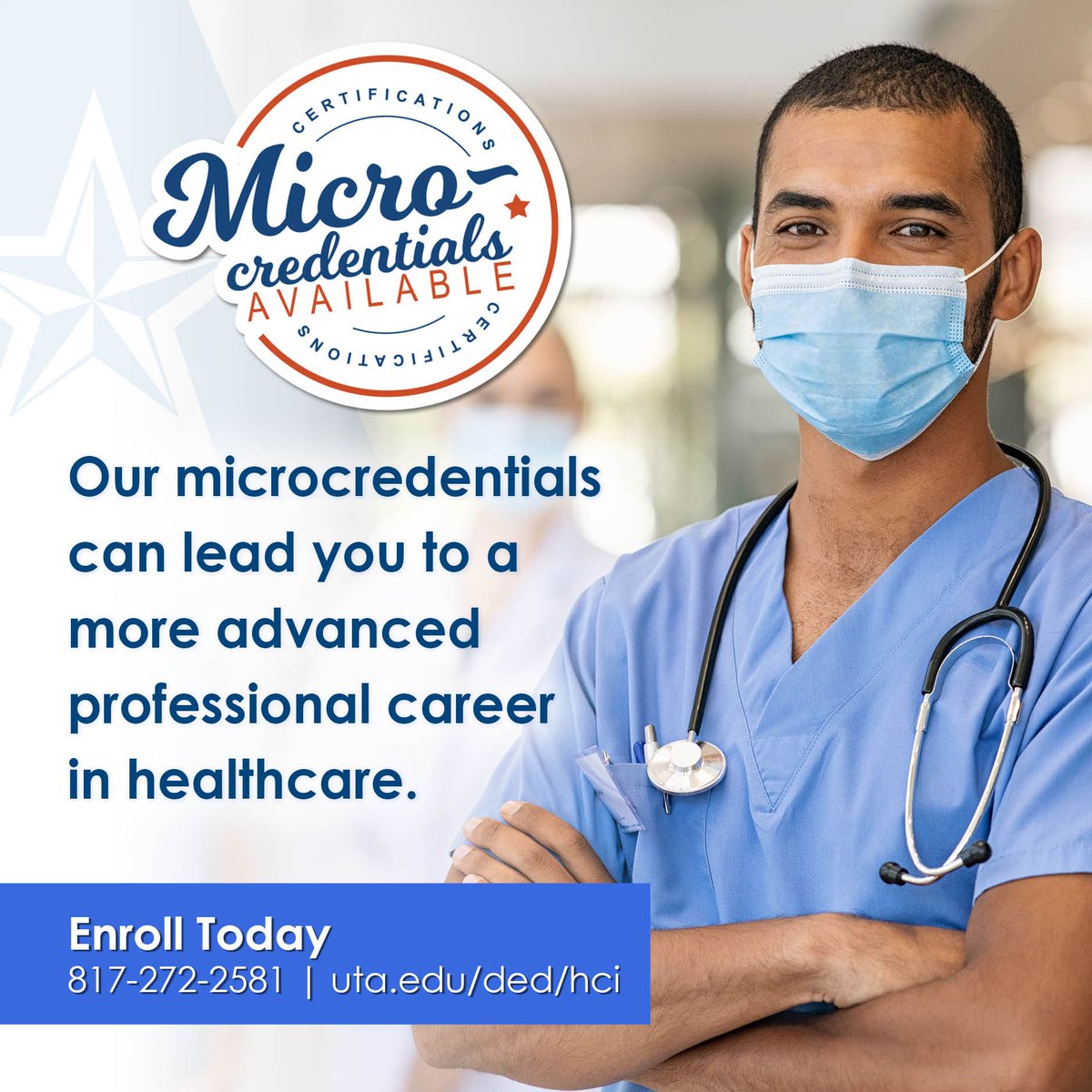 UTA_HCI's tweet image. The Phlebotomy Technician certification will begin 05/8/23-07/19/23. Call (817) 272-0387 for upcoming times and to register. #UTAHealthCareersInstitute  #PhlebotomyCertification #UTAHealth #PhlebotomyTechnicianUTA