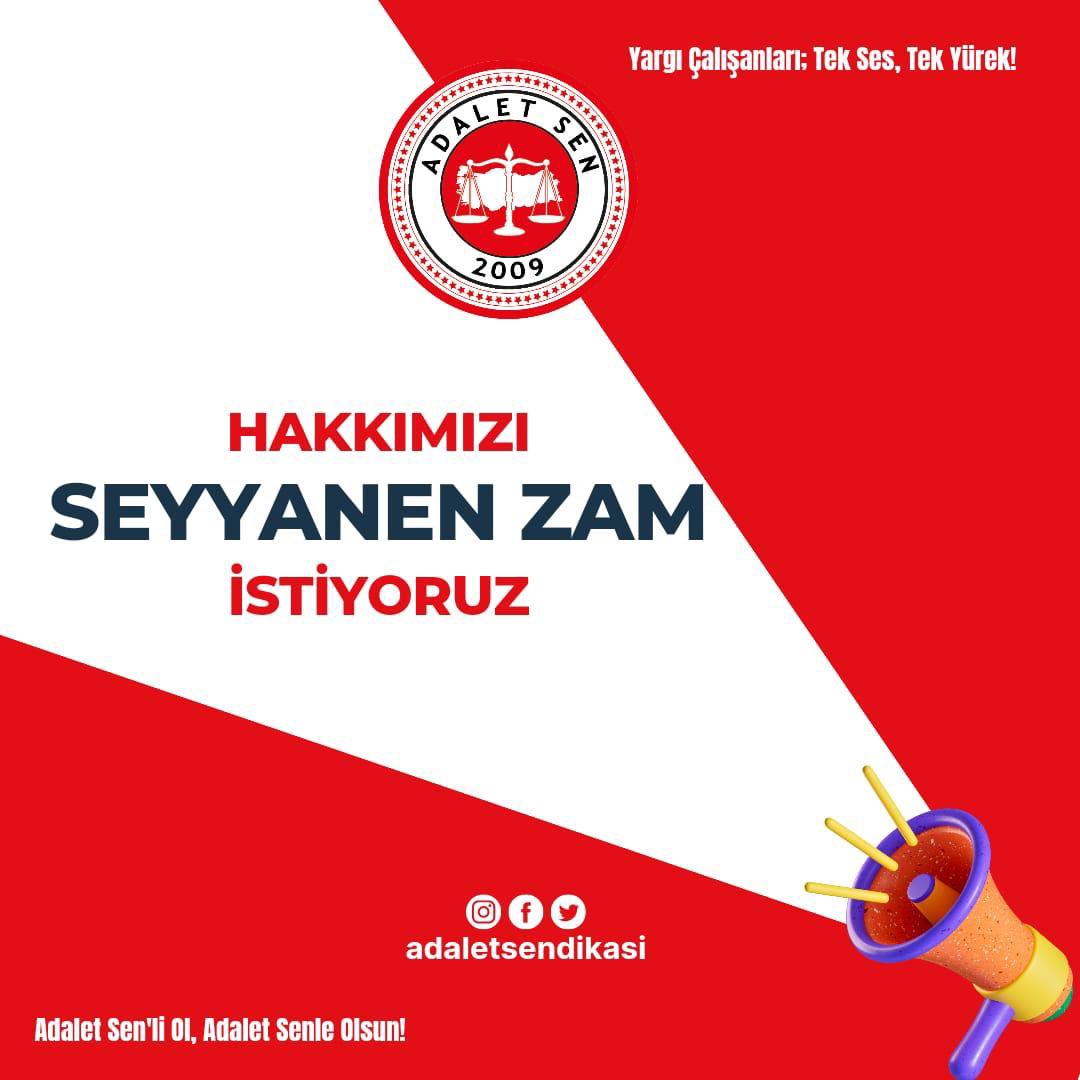 Memurun alım gücü kalmamış enflasyon karşısında mücadele edemez hale gelmiştir. 
✅ Hak için,
✅ Adalet için,
✅ Eşitlik için

#MemuraSeçimÖncesiZam verilmelidir.

<a href="/RTErdogan/">Recep Tayyip Erdoğan</a> <a href="/dbdevletbahceli/">Devlet Bahçeli</a> <a href="/kilicdarogluk/">Kemal Kılıçdaroğlu</a> <a href="/meral_aksener/">Meral Akşener</a> <a href="/csgbakanligi/">T.C. Çalışma ve Sosyal Güvenlik Bakanlığı</a> <a href="/ProfDemirtas/">Özgür Demirtaş</a> <a href="/ProfDrErsanSen/">Ersan Şen</a>