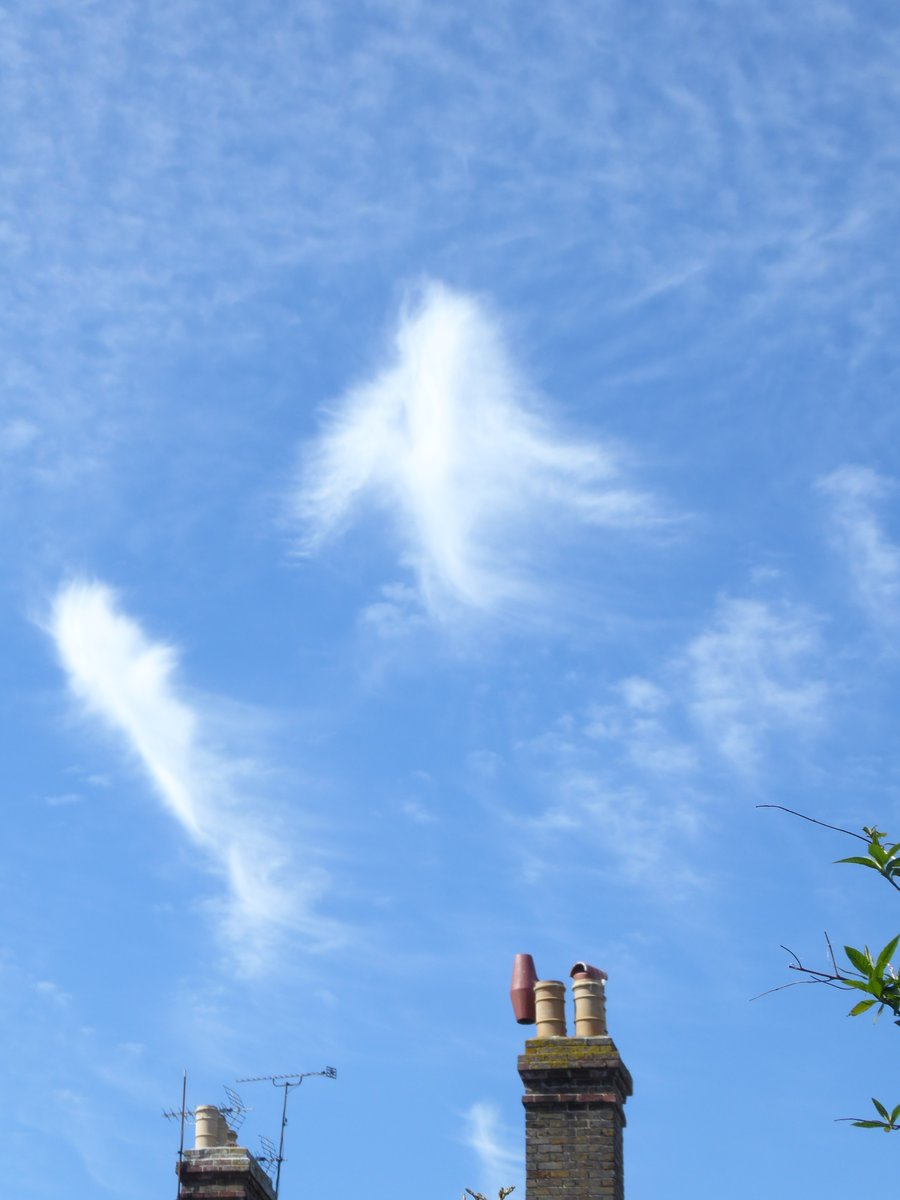 lorrainecfoster's tweet photo. Lots of wispy clouds around earlier - it was like the Spirits had come out to play.
#CloudCollector @CloudAppSoc #ThanetSkies https://t.co/tg1fvFSDFo