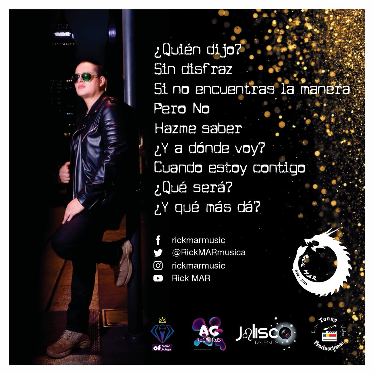 Ya escuchaste mi canción Pero No, o ya viste mi video ??? Te invito a hacerlo y a compartirlo 🤘😎 

youtu.be/g-9uV2ba1K0