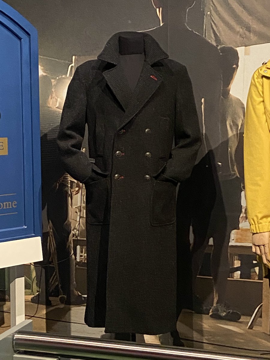 got to see sherlock’s coat today for any sherlock fans !!!