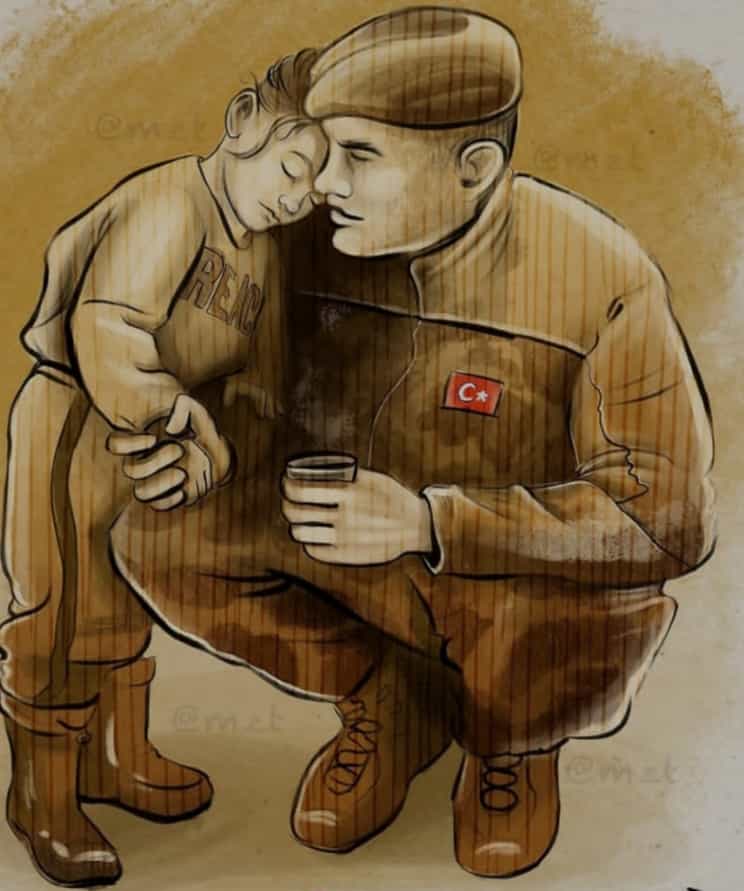 #UzmanÇavuş ' lar bu vatanın taşınin altına elini sokanlardir . .