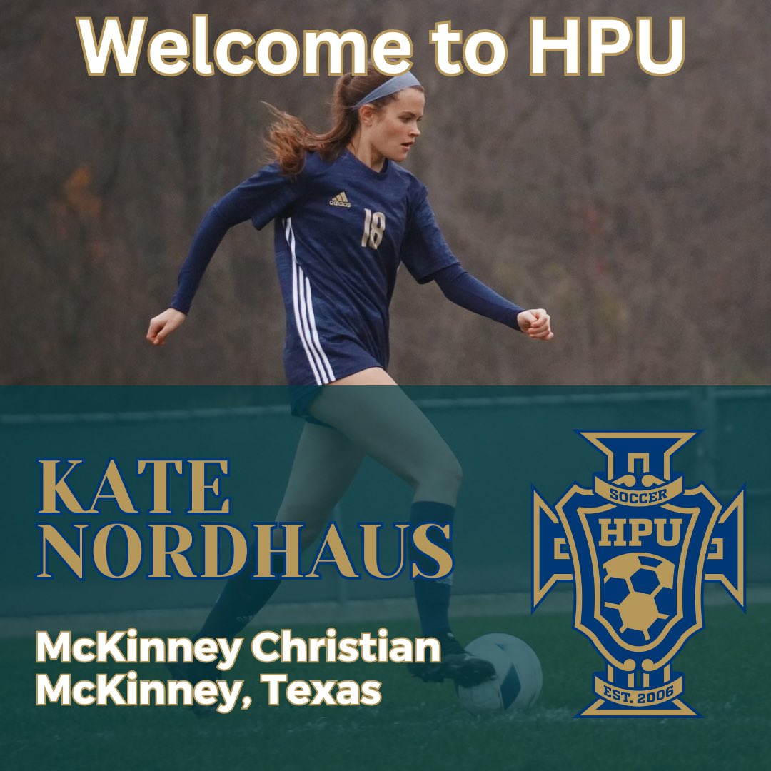 Welcome Home, Kate! 

Position: CB
Major: Strategic Communications
Favorite player: Julie Ertz
Food: Tacos
Music Artist: Thomas Rhett/Morgan Wallen
Hobby: Sports Photography
Quote: Romans 5:8 “you are loved more than you’ll ever know by someone who died to know you.”