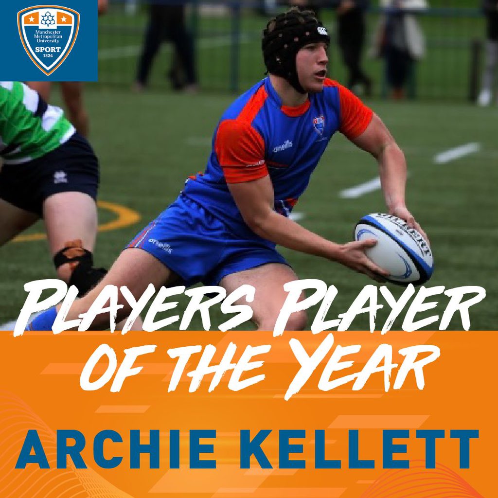 And to the award that the players value the most…..

Archie Kellett, well done, Mr Consistent, a product of <a href="/SaleSharksAcad/">Sale Sharks Academy</a> &amp; <a href="/WarringtonRUFC/">Warrington Rugby Union</a> 👏🏽👏🏽👏🏽