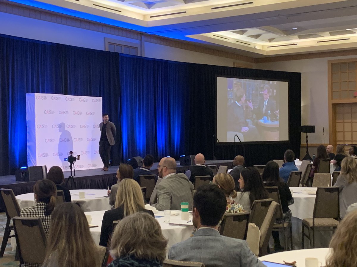 david_di_toront's tweet image. Very happy to have Shawn Kanungo, Author, Keynote Speaker, Disruption Strategist to present the final keynote at #CAISNLC  “Creating the Future, Together” @CAIS_Schools