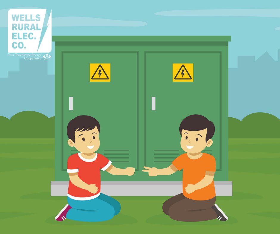 Are your kids spending more time playing outdoors? Pad-mounted transformers convert high-voltage electricity and are not meant for climbing or playing on. For their own safety, teach your little ones to stay away from transformers and substations.