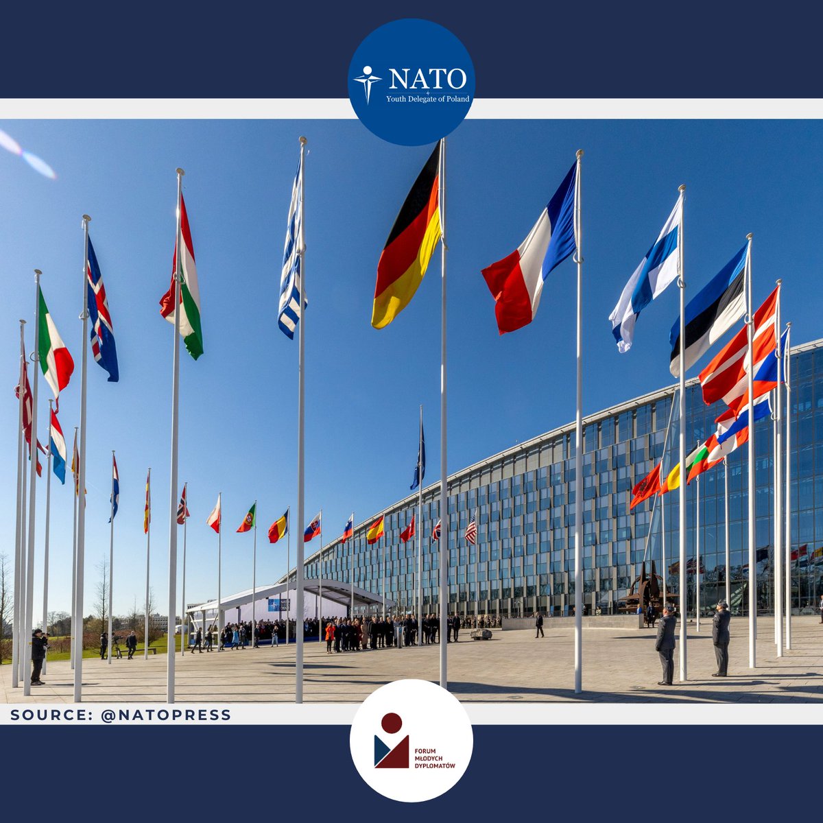 Dziś, w 74. rocznicę podpisania Traktatu północnoatlantyckiego, do grona członków Sojuszu dołączyła 🇫🇮.
❝To historyczny dzień. Witamy #Finlandia jako najnowszego członka Sojuszu. 31 flag powiewa razem, jako symbol naszej jedności i solidarności❞
– <a href="/jensstoltenberg/">Jens Stoltenberg</a>, 04.04.2023