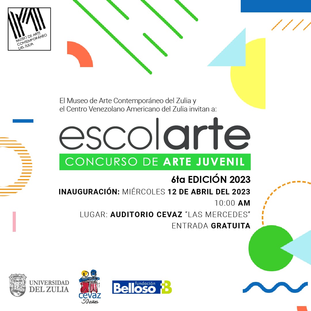 elmaczul's tweet photo. Reiteramos la invitación para el próximo miércoles 12 de abril de 2023, a las 10:00 am en el Auditorio de la sede del CEVAZ Las Mercedes.
Entrada gratuita
#ElMaczul #MACZUL #Escolarte
#CEVAZ
#Arte #concursojuvenildearte
#Educaciónartistica
#ServicioComunitarioURU #URU https://t.co/tYOy57Wixt