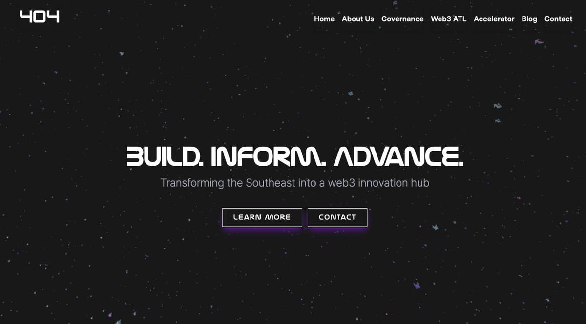 In honor of #404Day, we are thrilled to unveil our new website: 404dao.io 🌐. Check it out to explore how we plan to Transform Atlanta into a web3 innovation hub 🍑💥